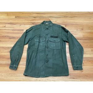 U.S Army Uniform Men's Green Shirt 67th Battlefield Surveillance Brigade Slayden